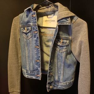 Abercrombie kids jean jacket